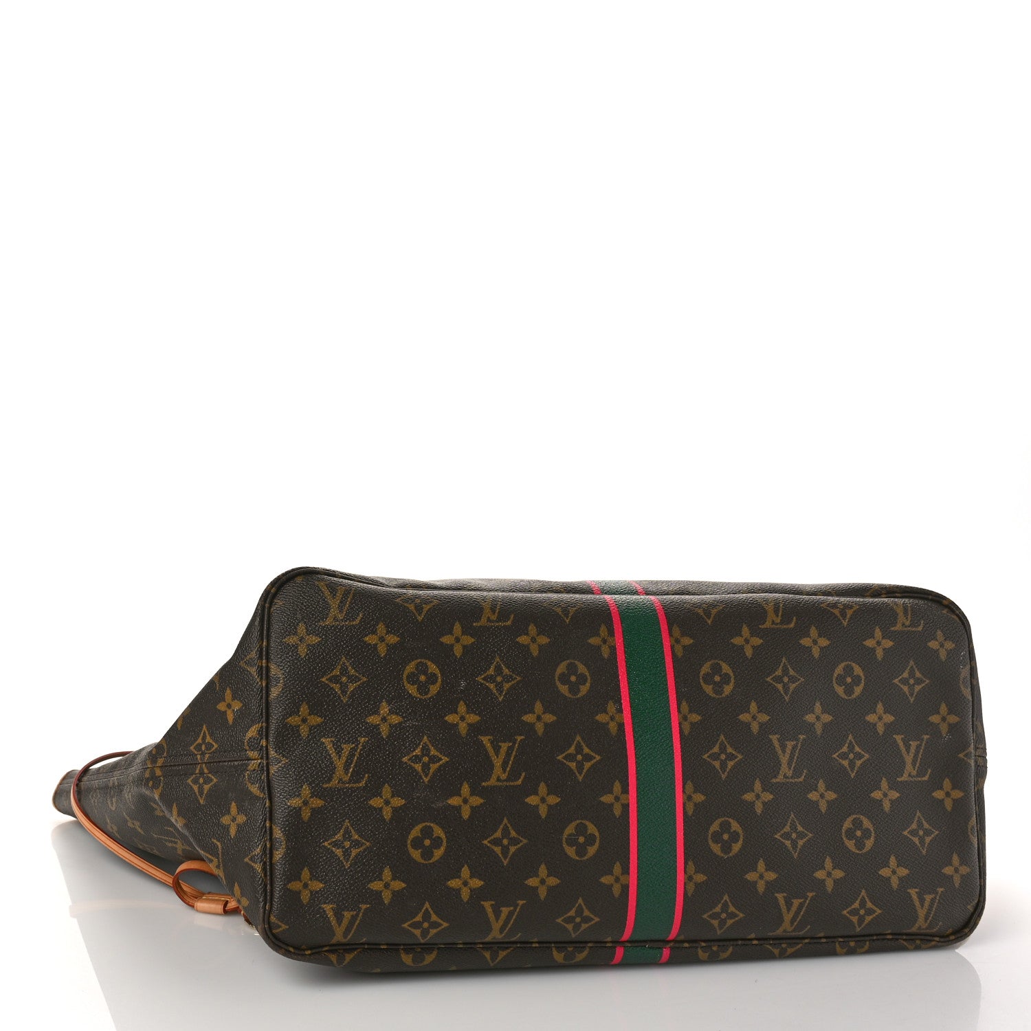 Louis Vuitton Monogram My LV Heritage Neverfull GM Vert Anglais Fuchsia 5 of 9