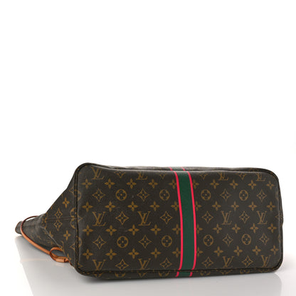 Louis Vuitton Monogram My LV Heritage Neverfull GM Vert Anglais Fuchsia 5 of 9
