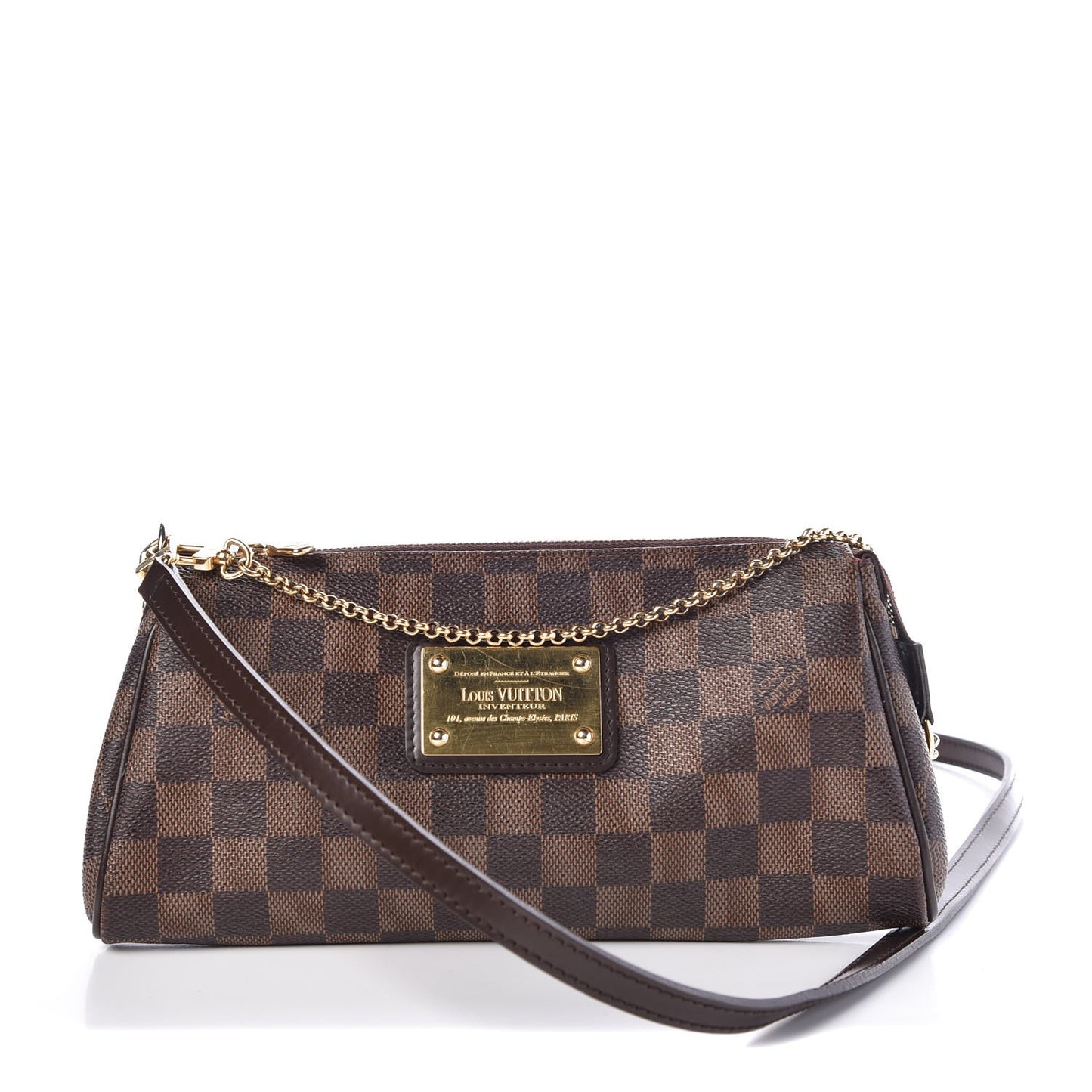 Damier Ebene Eva Clutch