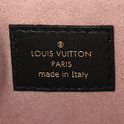 Louis Vuitton Lambskin Embossed Monogram Coussin PM Black 8 of 12