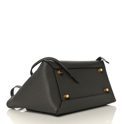 Celine Grained Calfskin Mini Belt Bag Grey 3 of 10