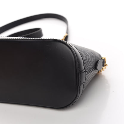 Louis Vuitton Epi Alma Mini Black 8 of 9