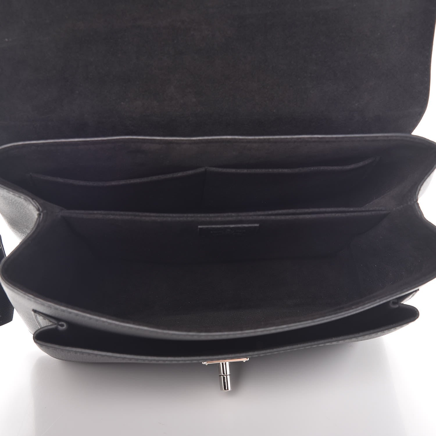 Louis Vuitton Soft Calfskin My Lockme Top Handle Black 5 of 9