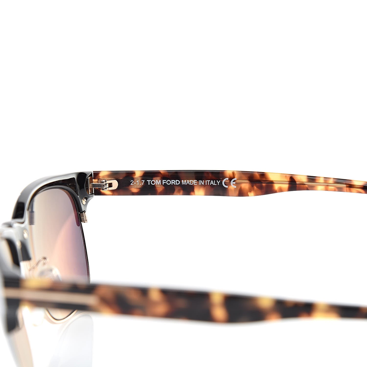 Tom Ford Louis Polarized Sunglasses TF386 Black Tortoise 6 of 8