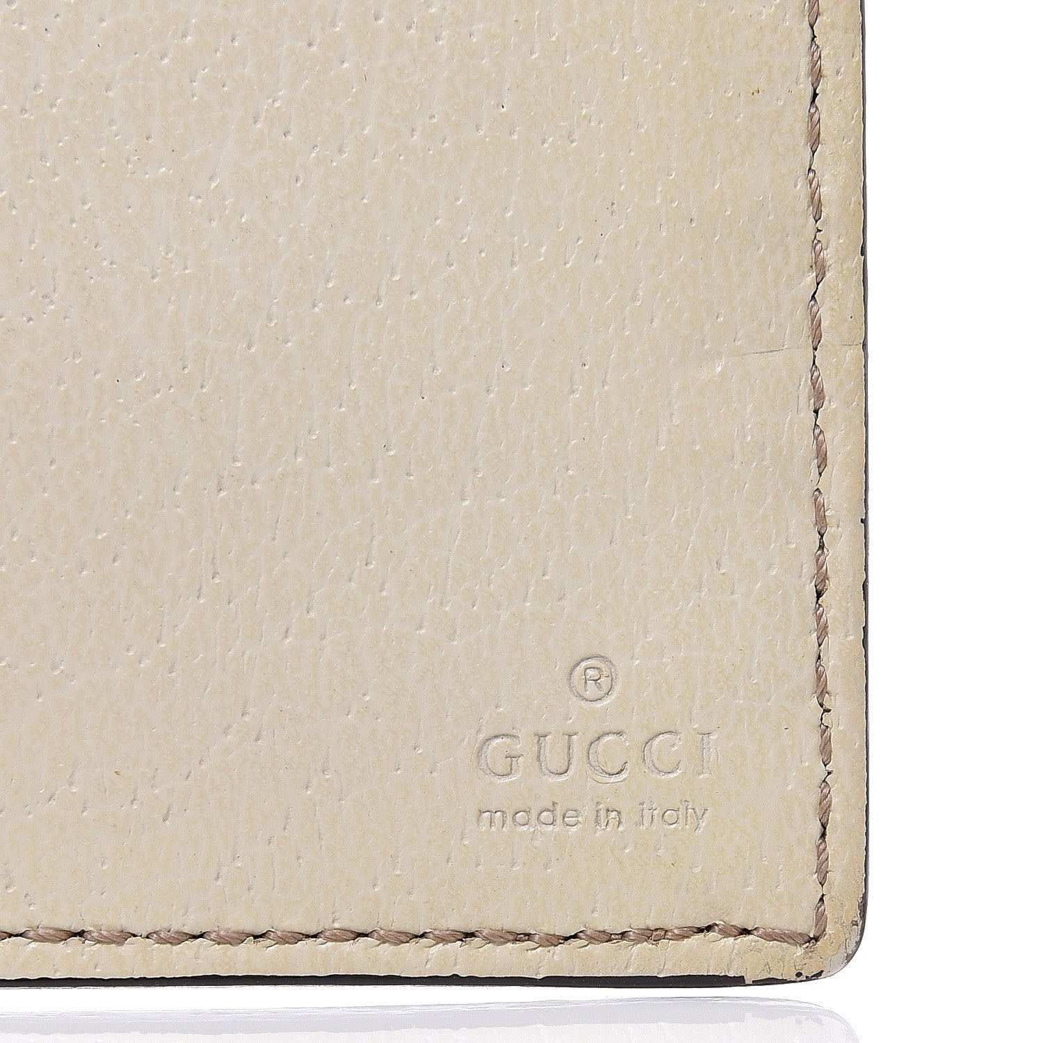 Gucci Monogram Continental Charmy Wallet White 6 of 15