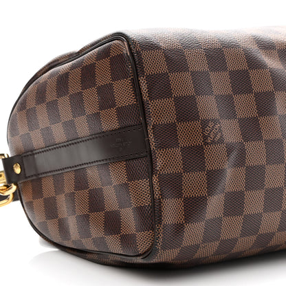 Louis Vuitton Damier Ebene Speedy Bandouliere 25 6 of 7