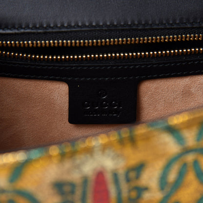 Gucci Iridescent Brocade Small Sylvie Shoulder Bag Gold 8 of 10