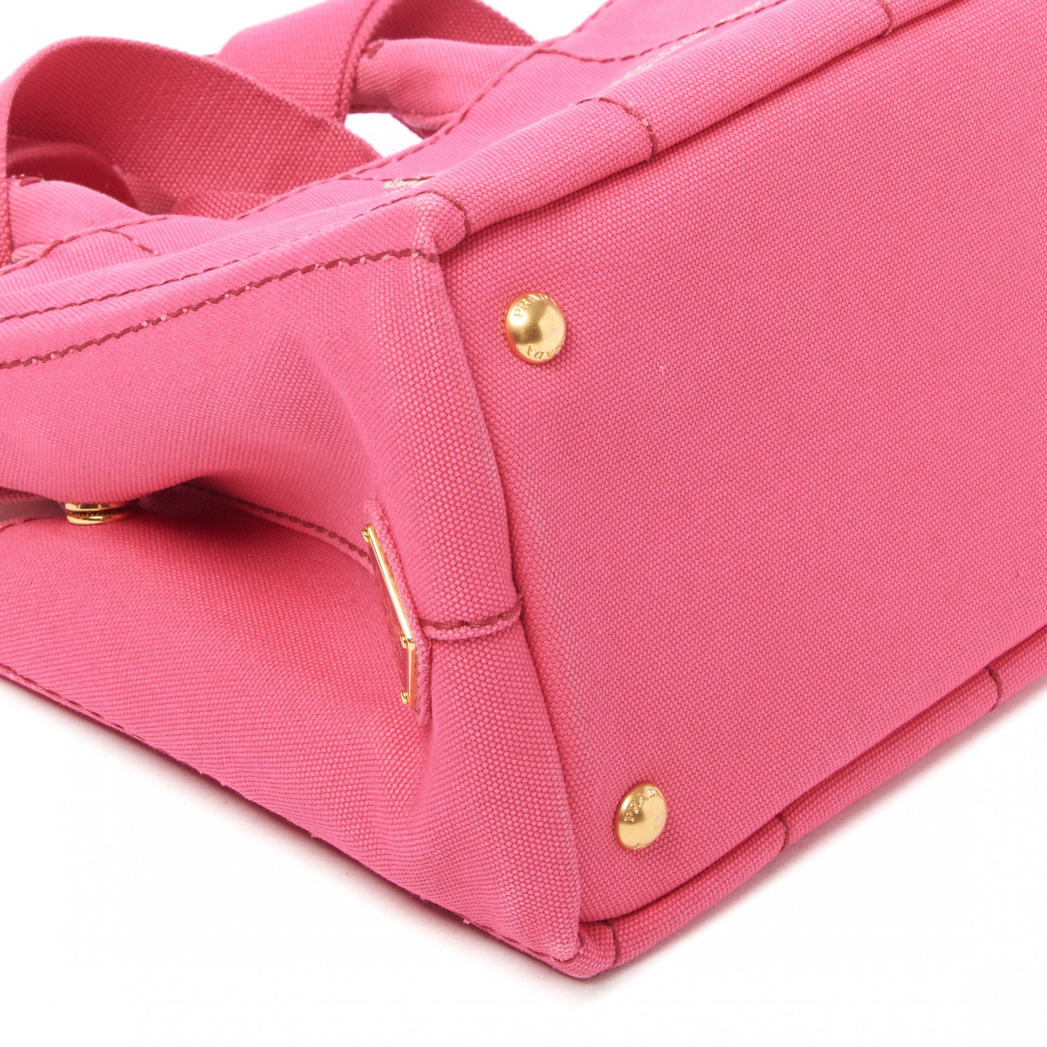 Prada Canapa Small Logo Tote Peonia 6 of 9