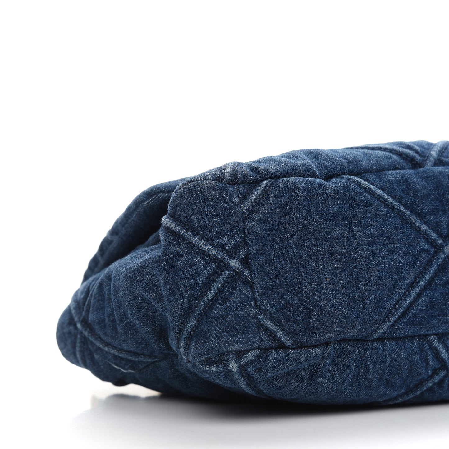 Denim Quilted Medium Chanel 19 Flap Blue