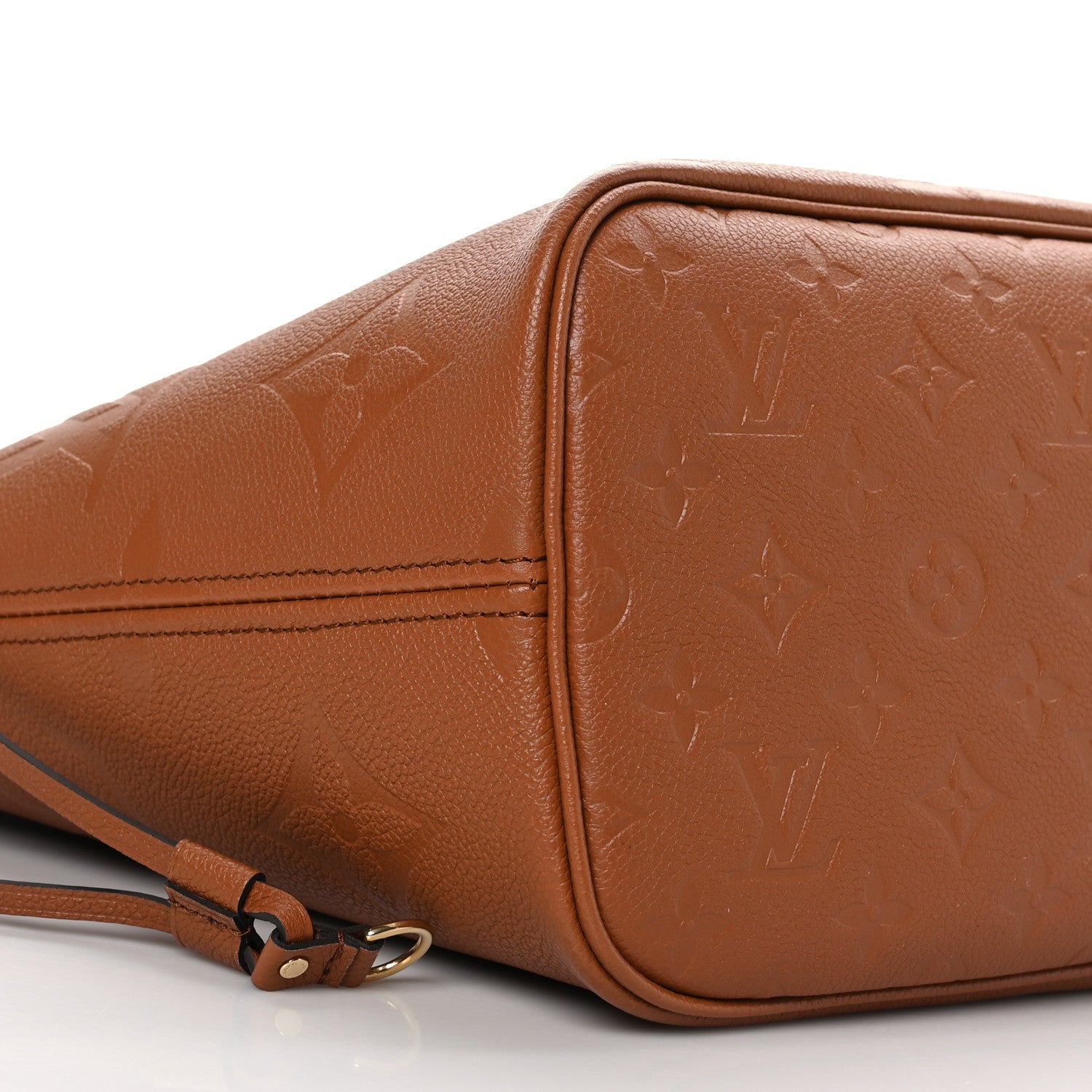 Louis Vuitton Empreinte Monogram Giant Neverfull MM Cognac 8 of 9