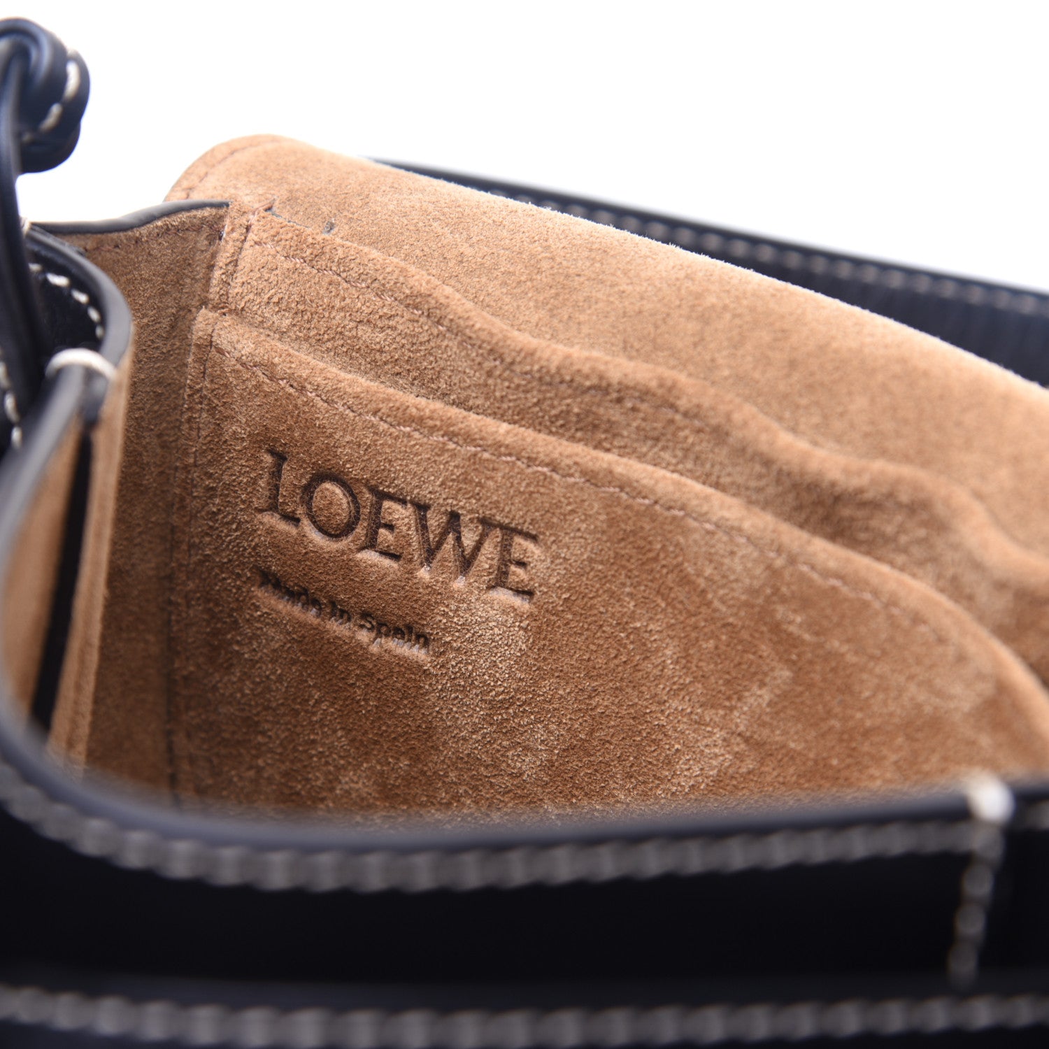 Loewe Calfskin Mini Gate Belt Bag Black 8 of 11