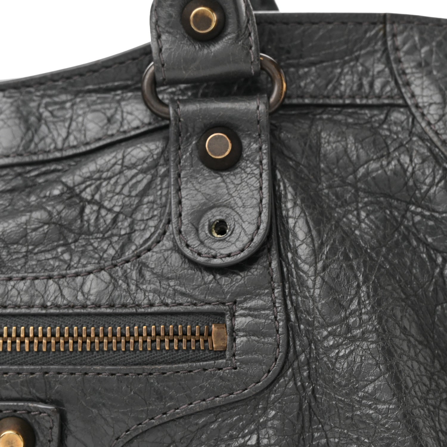 Balenciaga Agneau Classic Hardware City Gris Fossile 12 of 12