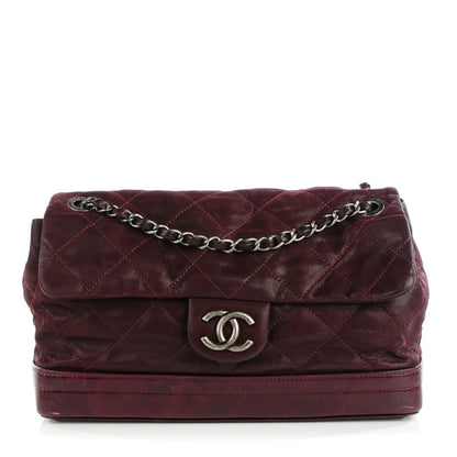 Chanel Iridescent Calfskin Quilted VIP Flap Bordeaux 1 of 7
