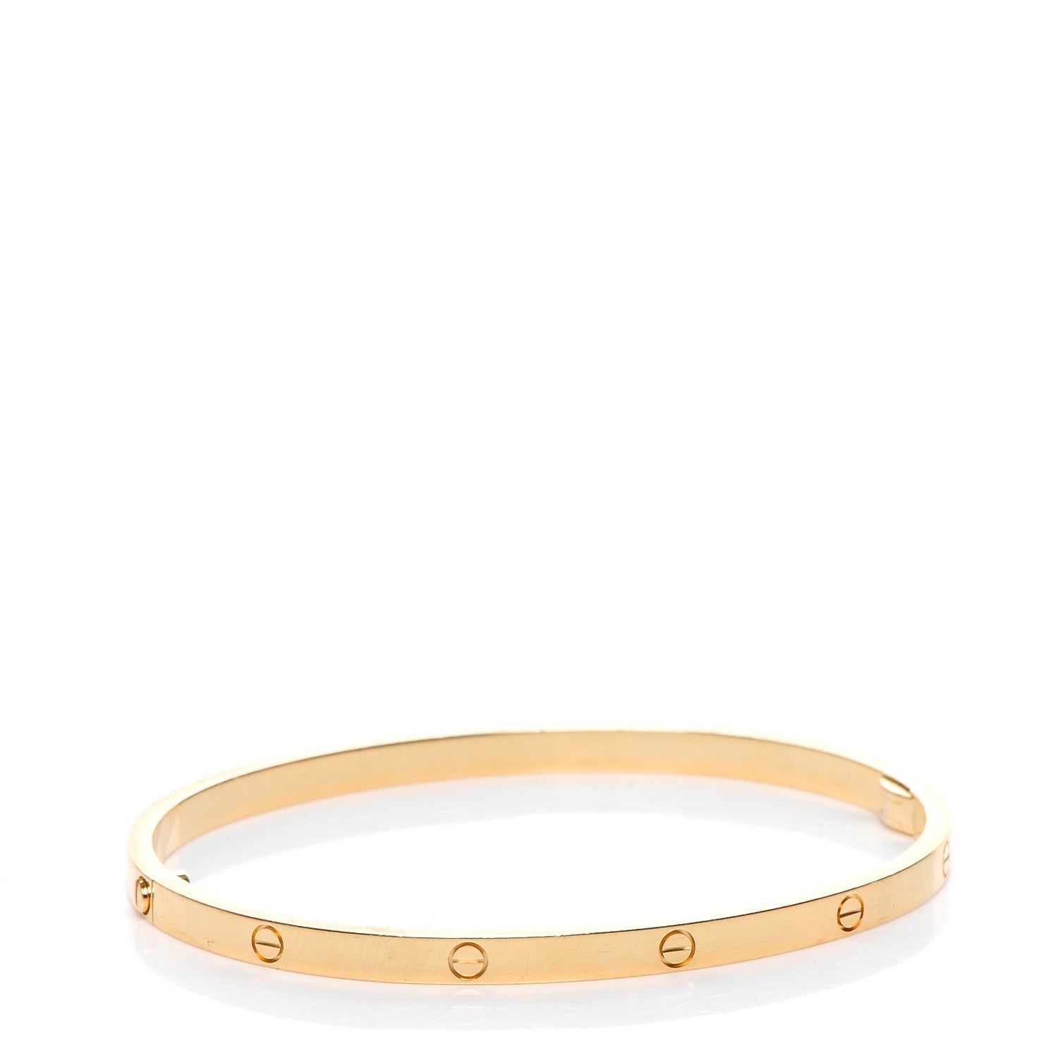 Cartier 18K Yellow Gold Small LOVE Bracelet 18 3 of 7