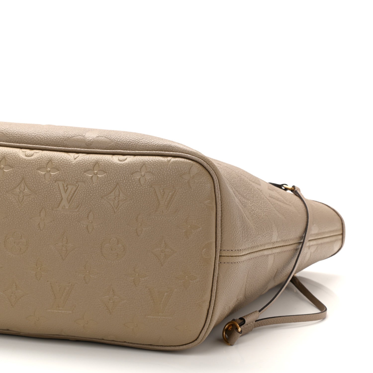 Louis Vuitton Empreinte Monogram Giant Neverfull MM Tourterelle 10 of 10