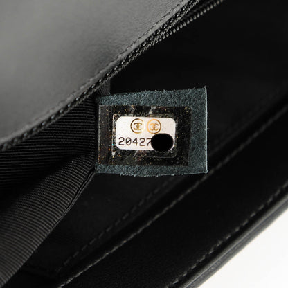 Chanel Calfskin Quilted New Medium Boy Flap Black 8 of 8