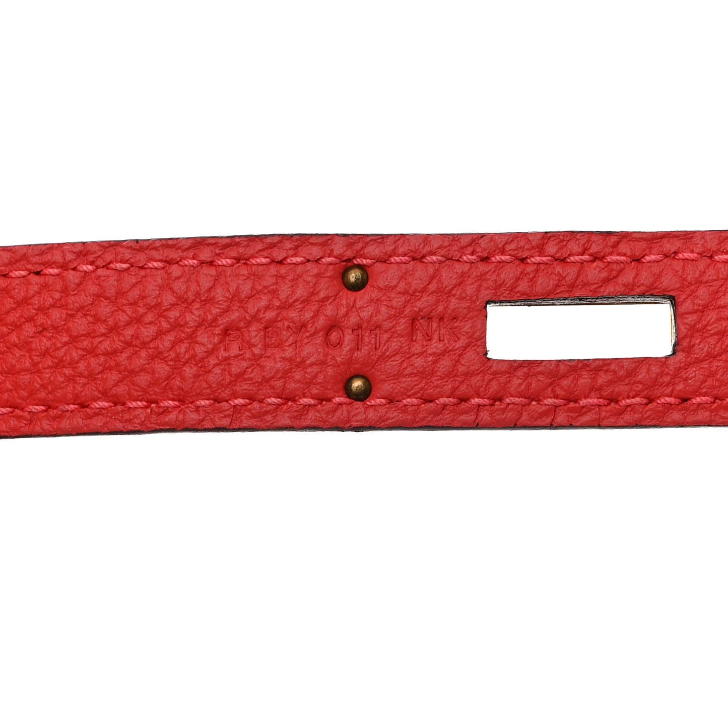 Togo Birkin 30 Rouge Pivoine