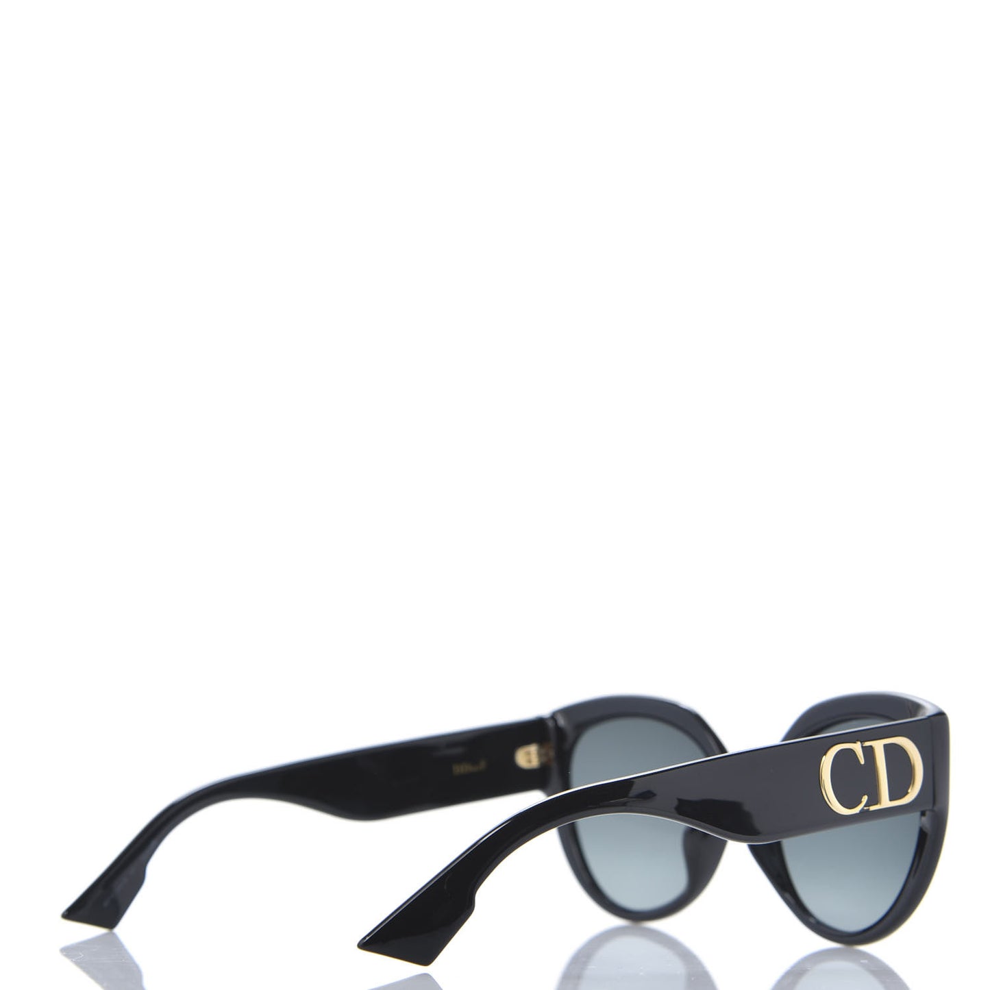 Acetate DDiorF Cat Eye Sunglasses Black