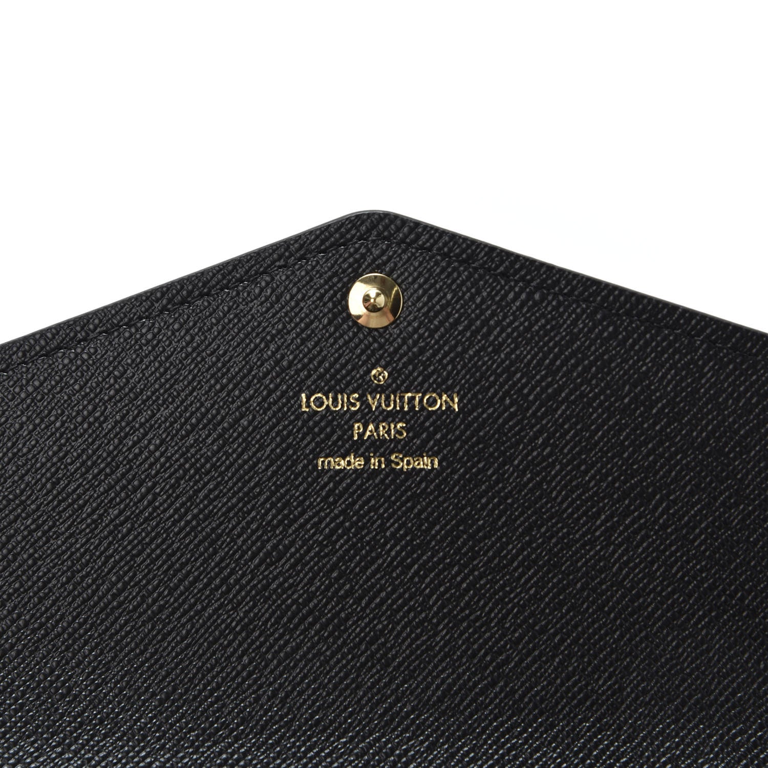 Louis Vuitton Monogram Giant Jungle Sarah Wallet Black 7 of 9