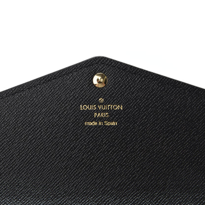 Louis Vuitton Monogram Giant Jungle Sarah Wallet Black 7 of 9