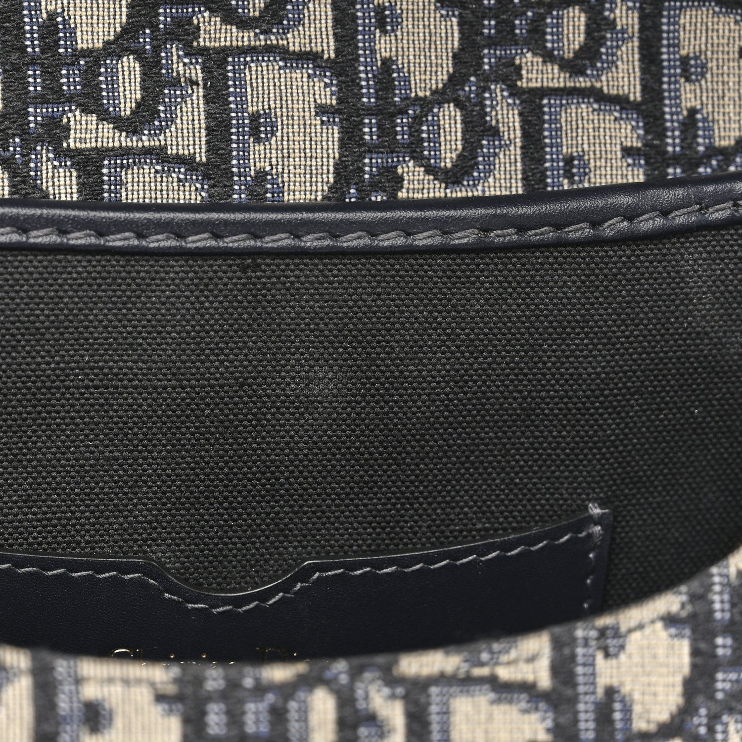 Christian Dior Oblique Medium Bobby Flap Blue 10 of 11