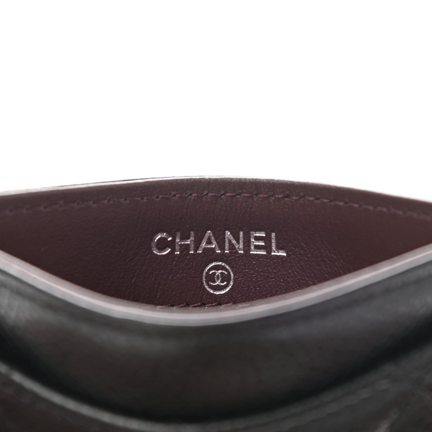 Chanel Caviar Quilted Card Holder Black 6 of 9