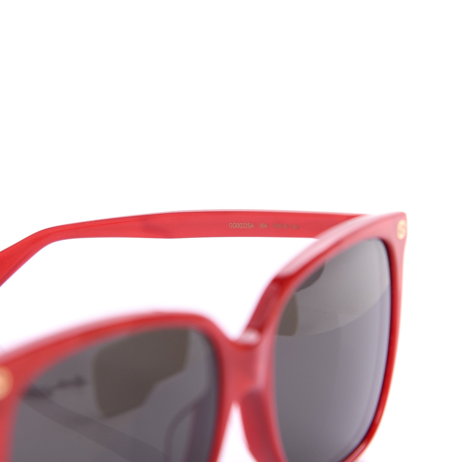 Gucci Acetate GG Sunglasses GG0022S Red 6 of 8