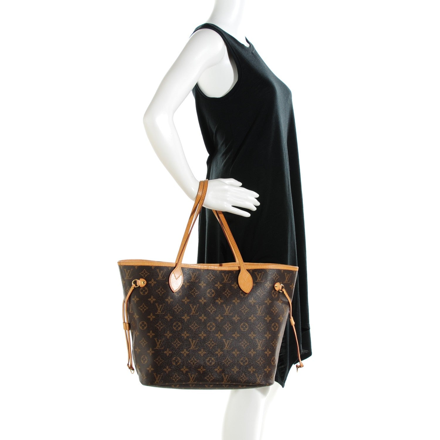Louis Vuitton Monogram Neverfull MM 2 of 9