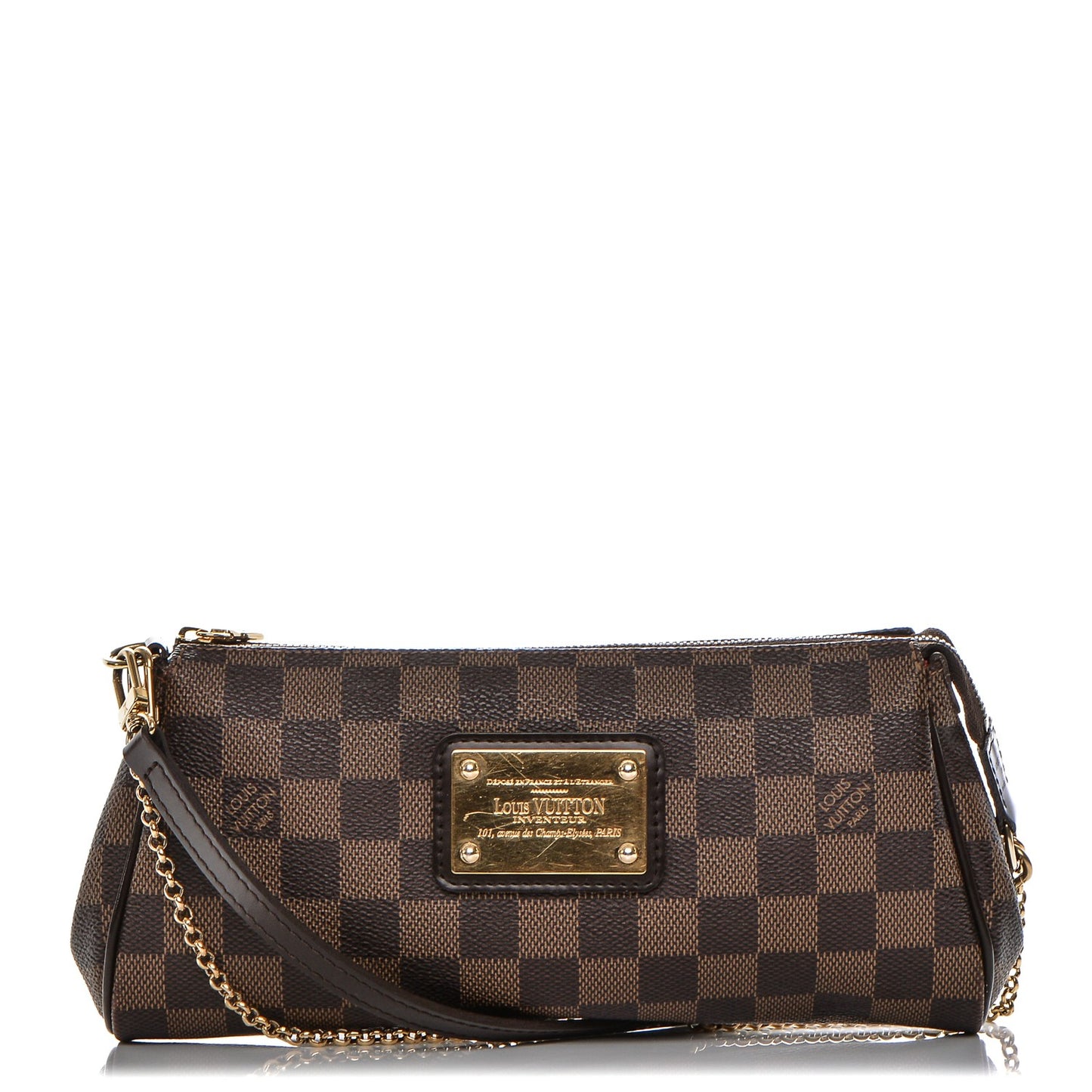 Damier Ebene Eva Clutch