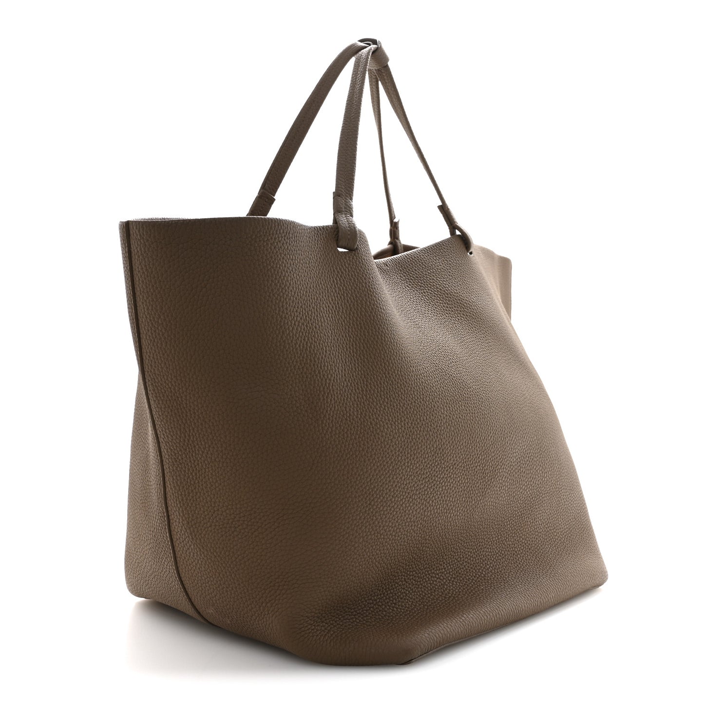 Grained Calfskin Park Tote XL Taupe