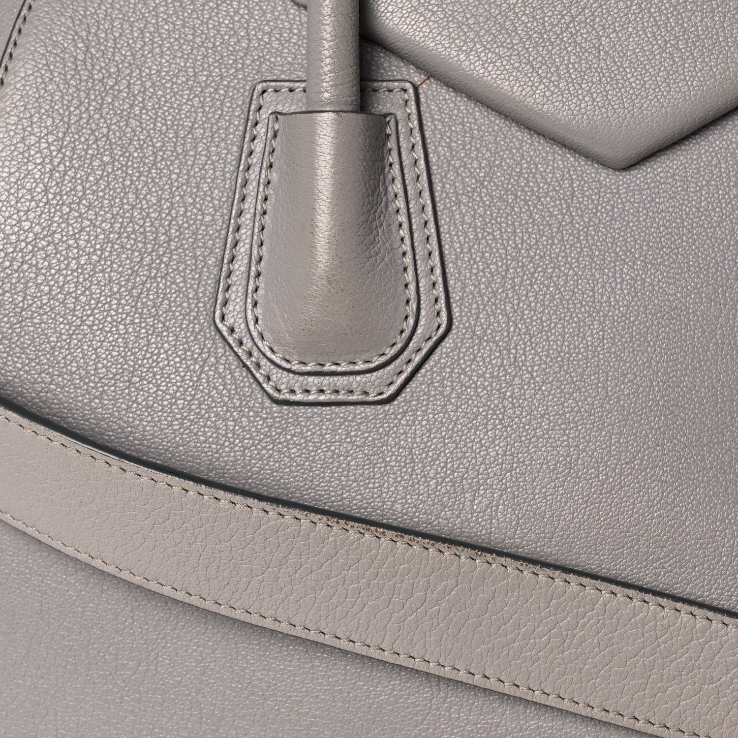 Givenchy Sugar Goatskin Medium Antigona Pearl Grey 13 of 19