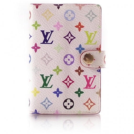 Louis Vuitton Monogram Multicolor Carnet de Bal Mini Agenda Cover White 1 of 8