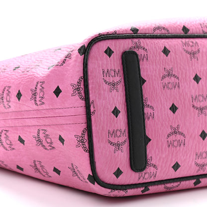 MCM Visetos Medium Reversible Liz Shopper Tote Pink 11 of 16