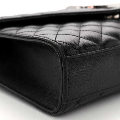 Saint Laurent Grain De Poudre Textured Mixed Matelasse Triquilt Medium Monogram Satchel Black 9 of 14