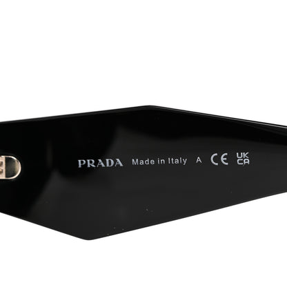 Prada Acetate Symbole Sunglasses SPR 17W Black 6 of 6