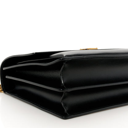 Saint Laurent Calfskin Large Monogram Sunset Black 10 of 11