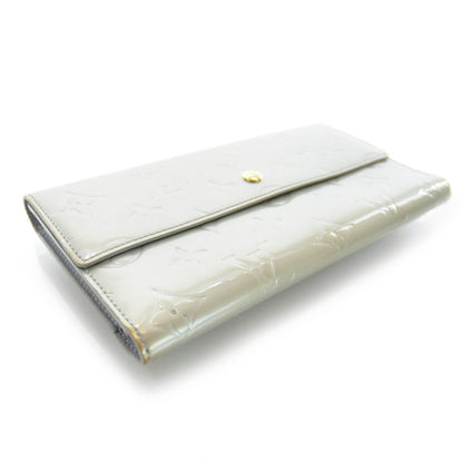 Louis Vuitton Vernis Porte Tresor International Wallet Silver 3 of 6