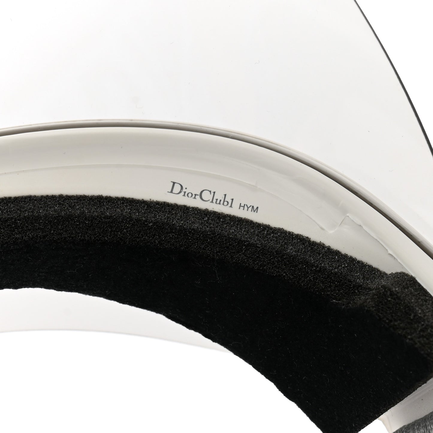 Mirrored DiorClub1 Sun Visor Grey