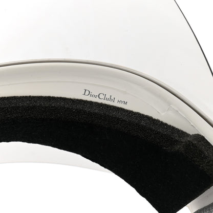 Christian Dior Mirrored DiorClub1 Sun Visor Grey 8 of 9