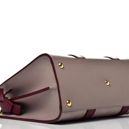Louis Vuitton Monogram Cuir Plume Very Tote MM Mastic Raisin 8 of 9