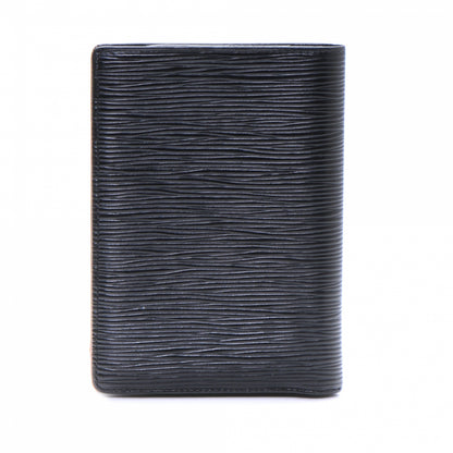 Louis Vuitton Epi Billfold Wallet 6 Cards Slots Black 3 of 9