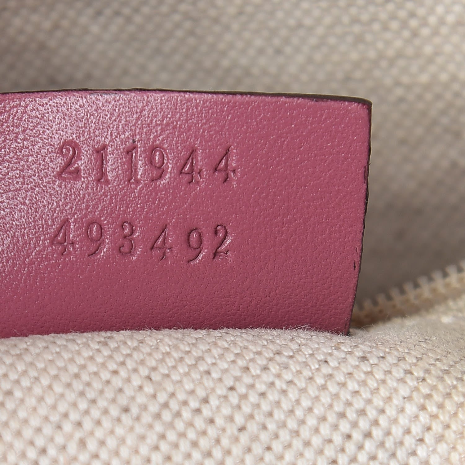 Gucci Monogram Margaux Calfskin Medium Sukey Tote Beige Ebony Vintage Rose 7 of 22