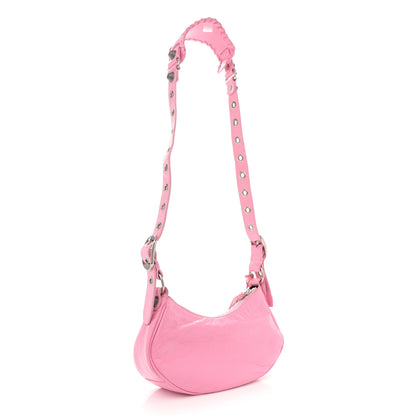 Balenciaga Agneau Arena Le Cagole Shoulder Bag XS Candy Pink 4 of 11