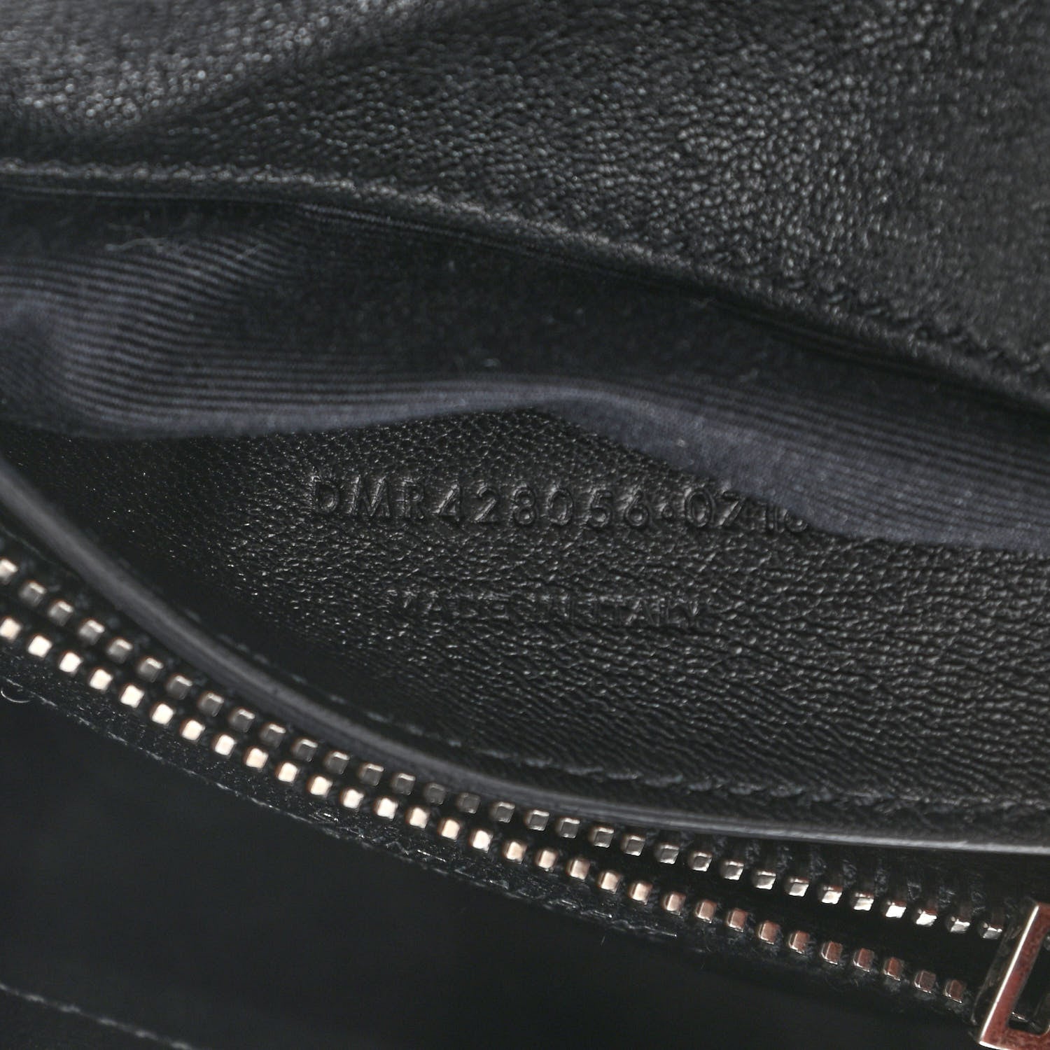 Saint Laurent Sheepskin Matelasse Chevron Monogram Medium College Bag Black 6 of 13