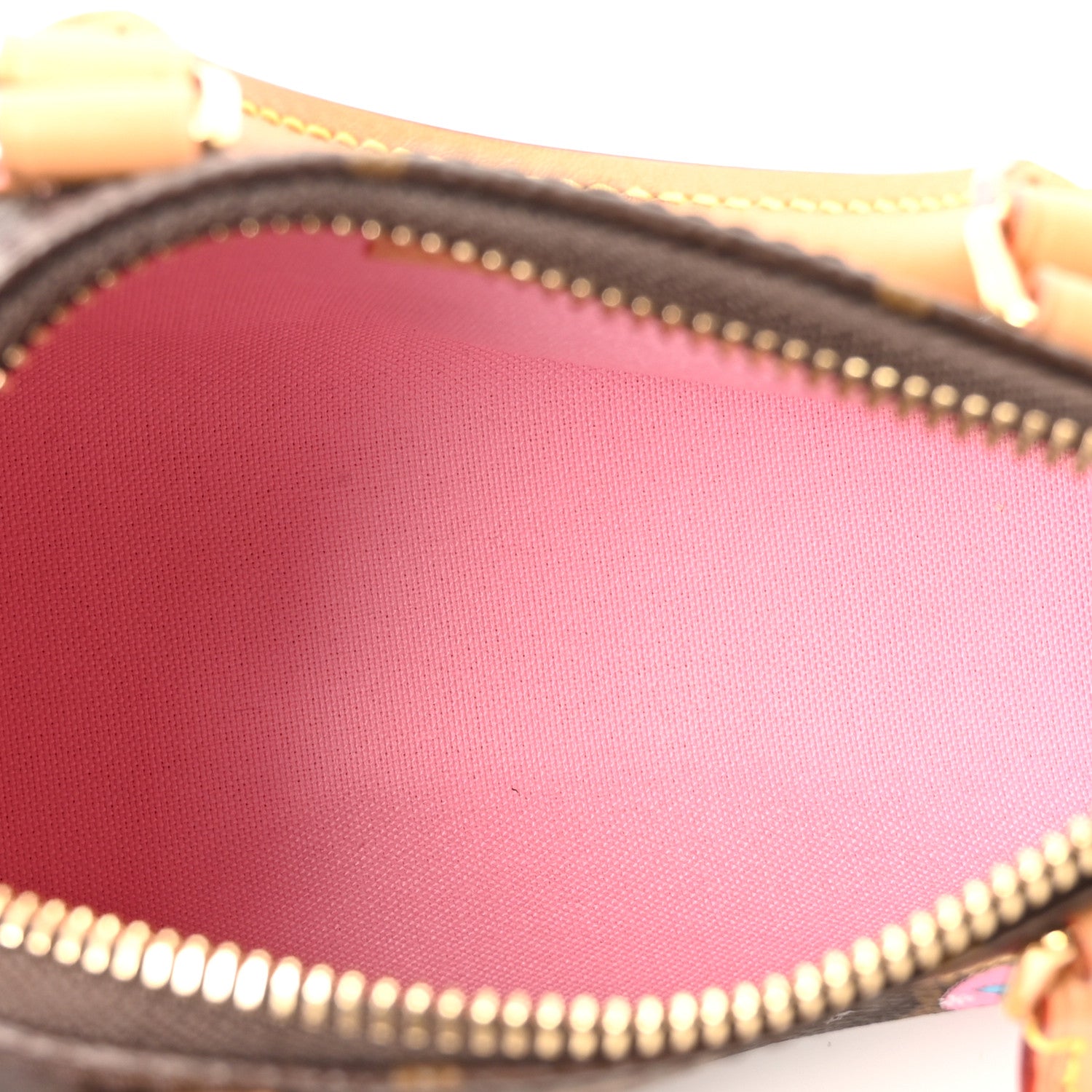 Louis Vuitton Monogram Vivienne Ice Skating Nano Speedy Bandouliere Pink 5 of 11
