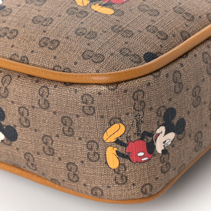 Gucci X DISNEY Mini Vintage GG Supreme Monogram Mickey Mouse Small Belt Bag 90 36 Beige Vintage Sun Oil 9 of 9