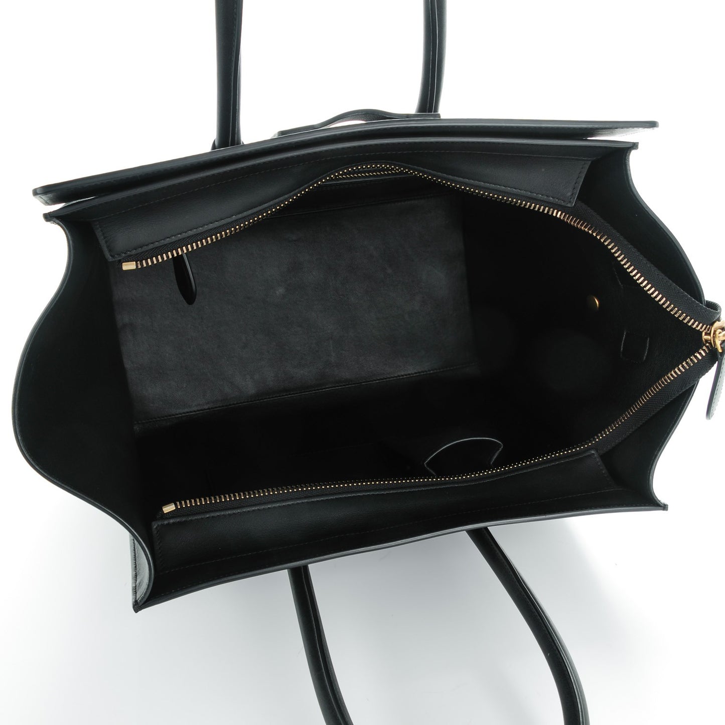 Smooth Calfskin Mini Luggage Black