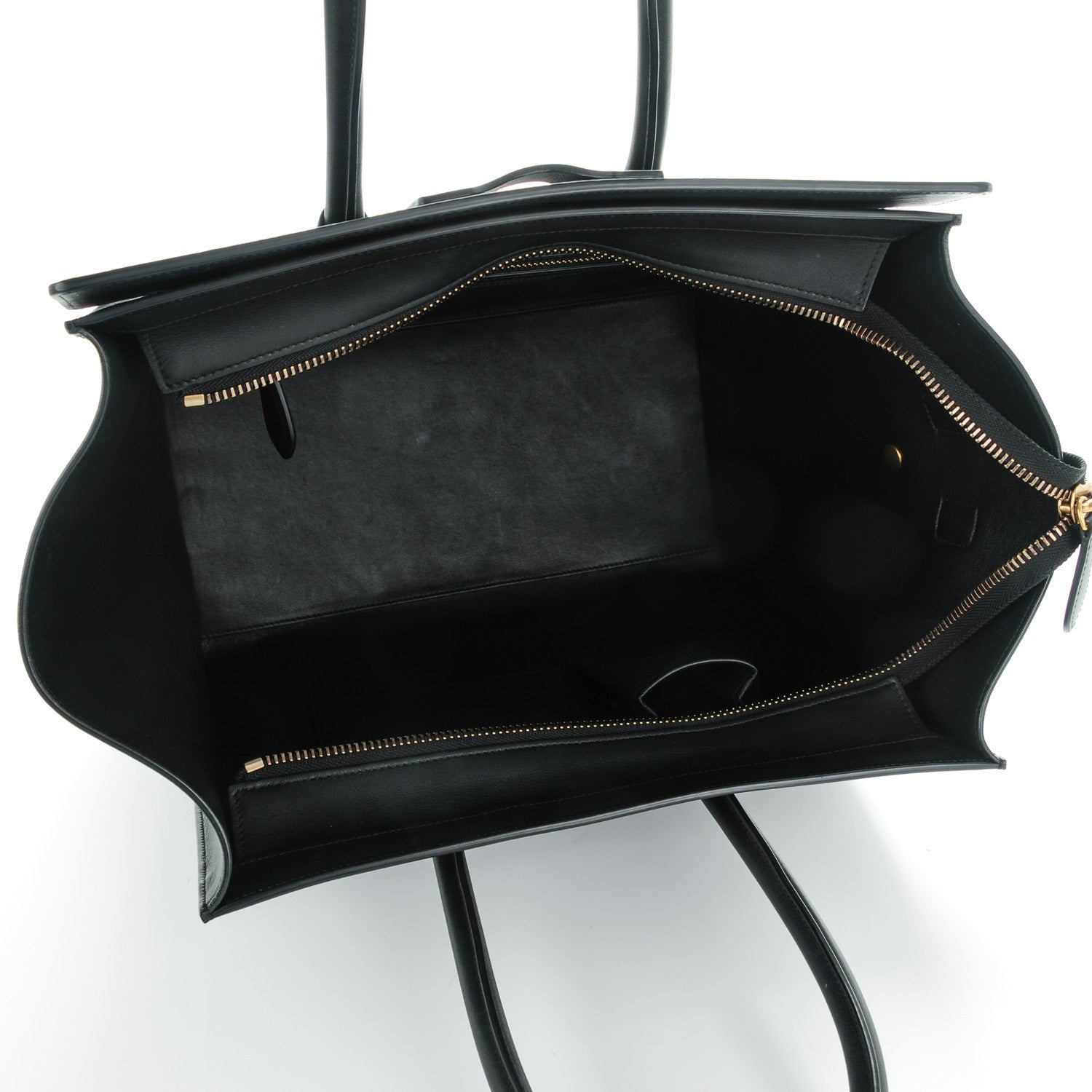 Celine Smooth Calfskin Mini Luggage Black 5 of 7