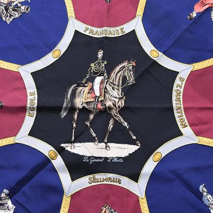 Hermes Silk Les General L'Hotte Scarf 90 3 of 5
