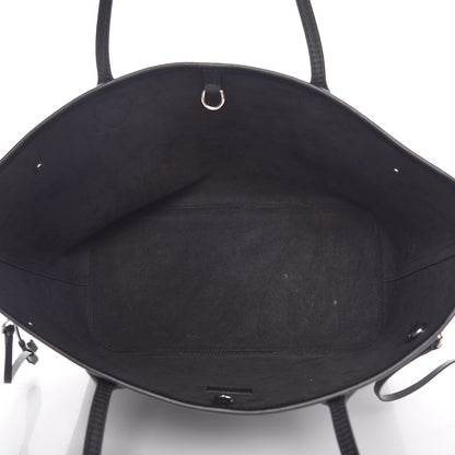 Louis Vuitton Epi Neverfull MM Black 6 of 9